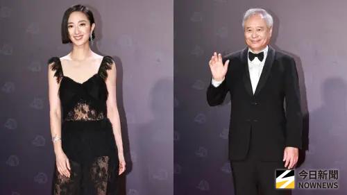 ▲桂綸鎂（左）、李安（右）等電影界重要人物，在紅毯訪問環節都被匆匆帶過。（圖／NOWNEWS攝影中心）