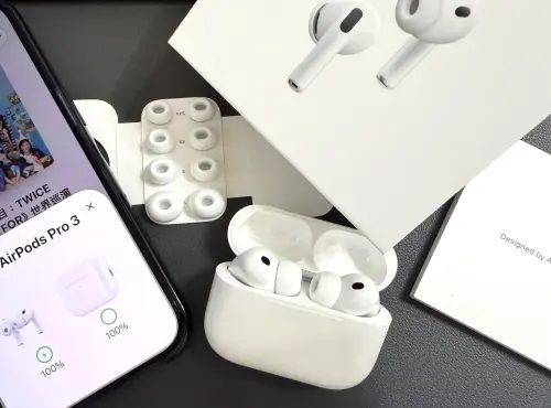 ▲AirPods Pro 3。（圖／記者周淑萍攝）