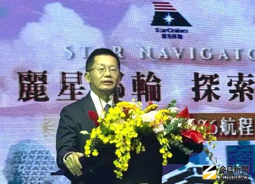 ▲高雄市政府秘書長郭添貴致詞。(圖／記者黃守作攝，2025.11.21)