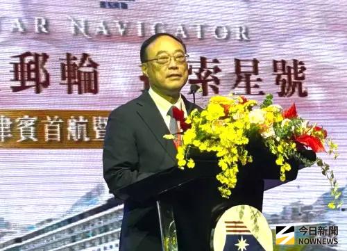 ▲台灣港務公司董事長周永暉致詞。(圖／記者黃守作攝，2025.11.21)