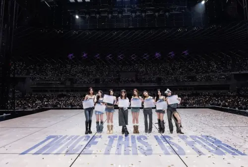 ▲TWICE和粉絲一起度過了精彩的演唱會第一天。（圖／＠twicetagram IG）