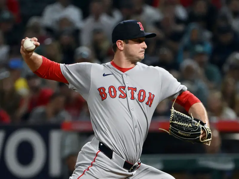 ▲波士頓紅襪29歲救援右投惠特洛克（Garrett Whitlock）於美國時間22日透過個人Instagram宣布，他將代表美國隊參加2026年WBC，多家美媒也同步確認消息。（圖／美聯社／達志影像）