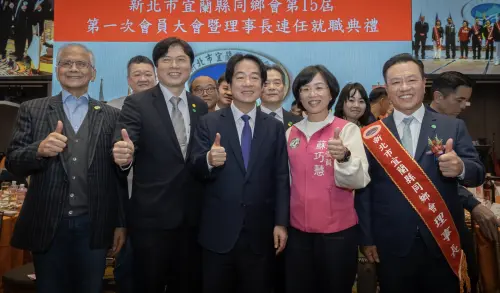 蘇巧慧獲徵召首度同框　賴清德幫拉票：當市長新北絕對越來越好
