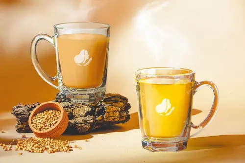 ▲路易莎「蕎麥茶系列」新上市。（圖／路易莎咖啡louisacoffee.co）