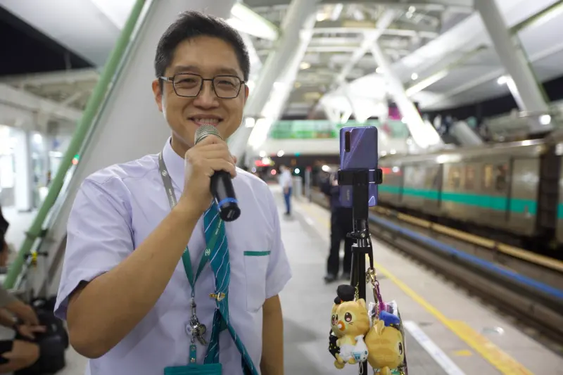 ▲高捷公司統計，昨天捷運全日運量近35萬人次。（圖／翻攝自高雄市政府）