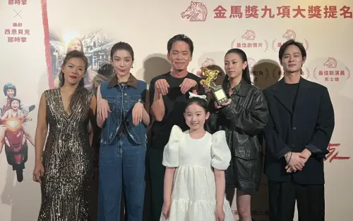 《左撇子女孩》馬士媛不知得獎魔咒！黃鐙輝笑稱幫忙推劇組抽兩成
