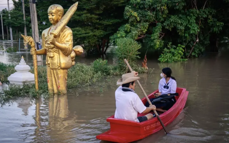 泰國多省暴雨成災、校園停課受創　UNICEF促政府加速氣候行動