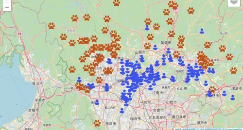 熊與變態搶地盤？日本岐阜縣熊出沒地圖多功能　可疑人物也能回報
