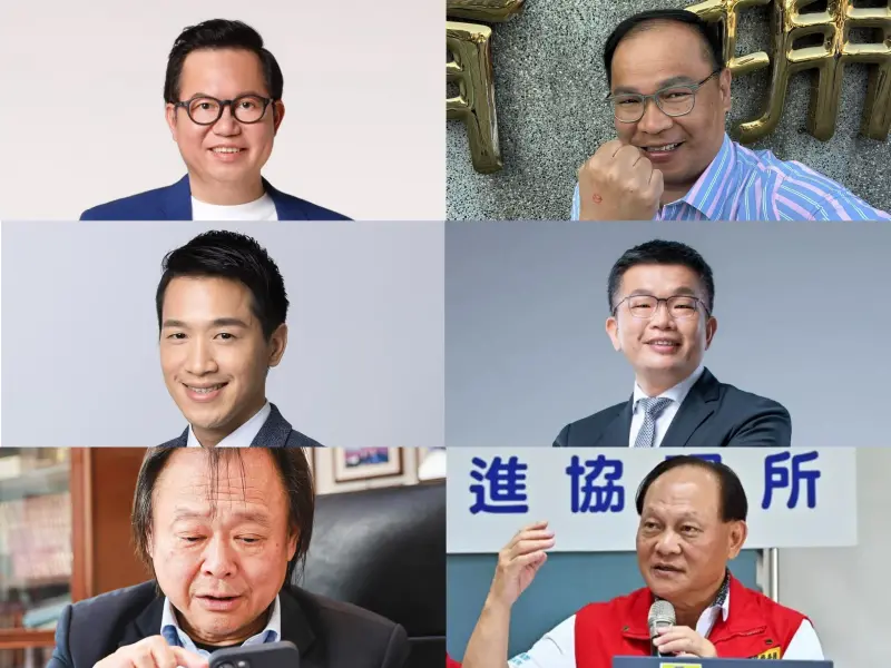 ▲2026桃園市長選戰，民進黨積極備戰，多人遭點名挑戰張善政。（圖／擷取鄭文燦、王義川、何志偉、蔡其昌、王世堅臉書）