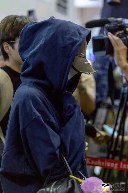 ▲TWICE離台。（圖／記者陳雅蘭攝）