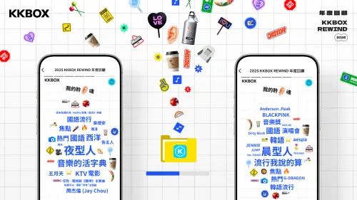▲年度回顧會依聆聽資料生成專屬文字雲，展現個人「聆魂輪廓」。（圖／kkbox.com）