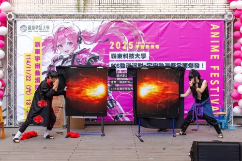 ▲「佐上鼬下」以動人詮釋《火影忍者》兄弟情的舞台劇獲得第一名，（圖／嶺東科大提供）