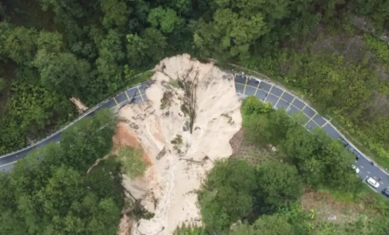 大叻旅遊喊卡！土石流淹沒對外道路　越南豪雨不斷