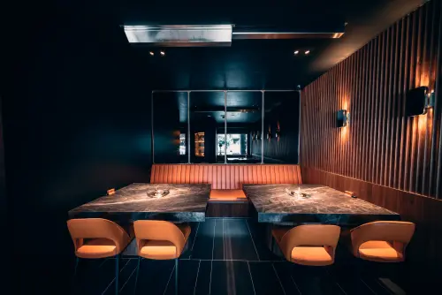 ▲「溫肚火鍋」用上大量橘色色調，也被稱為是「鍋鍋界的愛馬仕」。（圖／溫肚火鍋提供www.facebook.com/untoo356/）