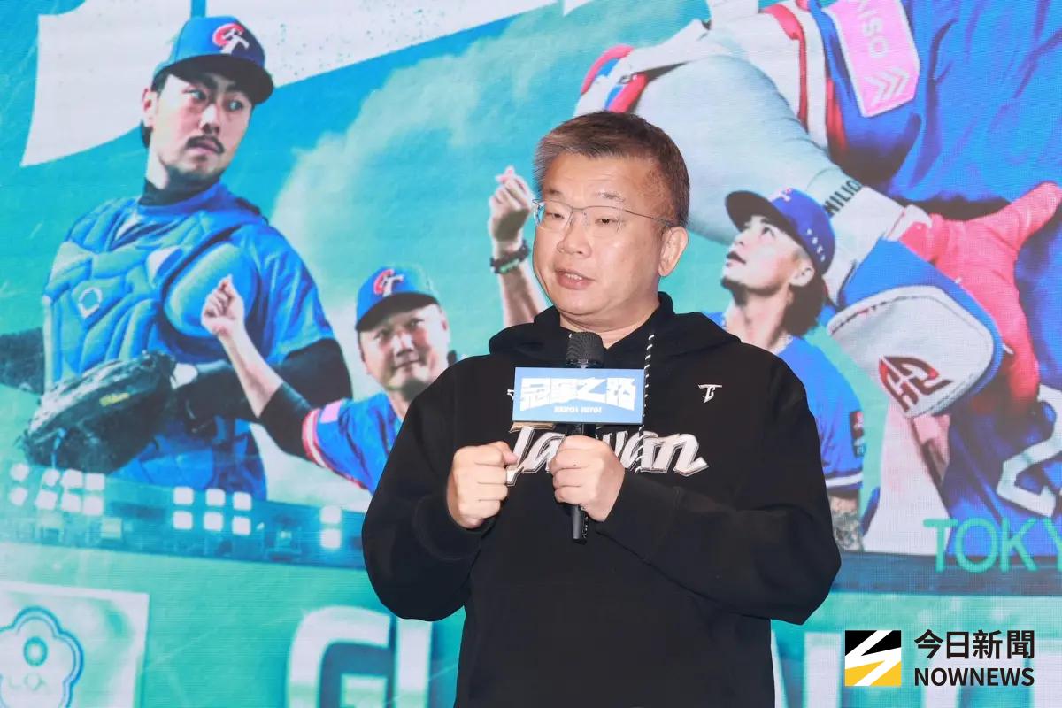 中職／樂天桃猿記者會前先拜會聯盟！傳要轉賣？蔡其昌：沒聽說過