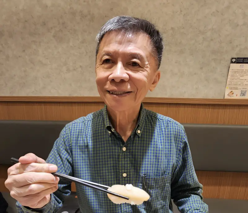 ▲前立委沈富雄直言，賴清德吃壽司挺日的舉動，顯得花拳繡腿，輕薄而失內涵。（圖／翻攝自沈富雄臉書）