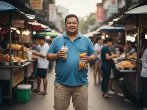 ▲中年發福、肥胖。（示意圖／AI生成）