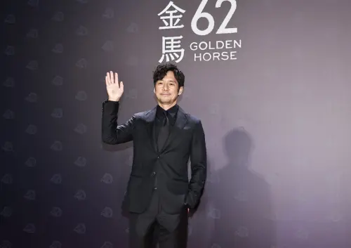 ▲日本影帝西島秀俊，也是62屆金馬獎的星光大道收視高點紅星之一。（圖／NOWNEWS攝影中心）