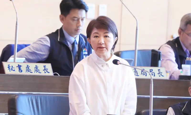 ▲台中市長盧秀燕今天二度答詢國籍法問題，強調「不管公職、民代，應以中華民國為唯一效忠對象。」（圖／台中市政府提供，2025.11.24）