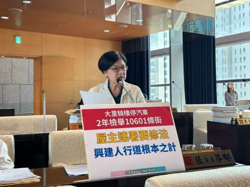 騎樓停車被罰到發瘋　台中大里兩年上萬件罰單
