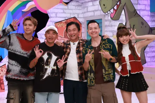 ▲《綜藝OK啦》 吳宗憲、小馬、小鐘(中天綜合台提供) 