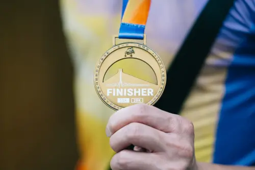 ▲淡江大橋自行車活動完賽獎牌。（圖／交通部公路局）