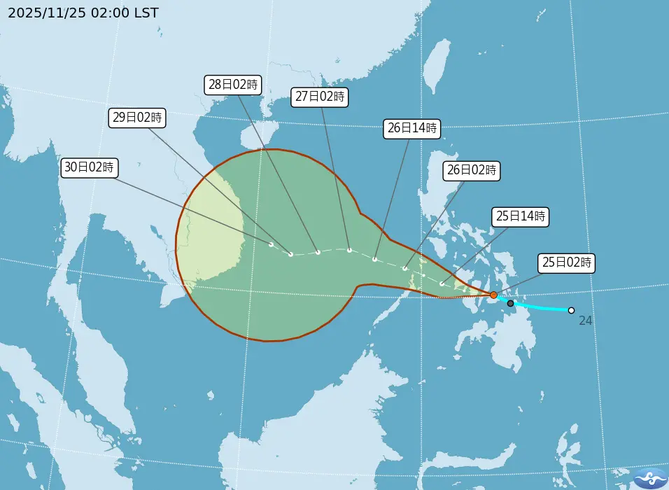 天琴颱風最快今生成！連兩波東北季風南下 吳德榮：明低溫探13度