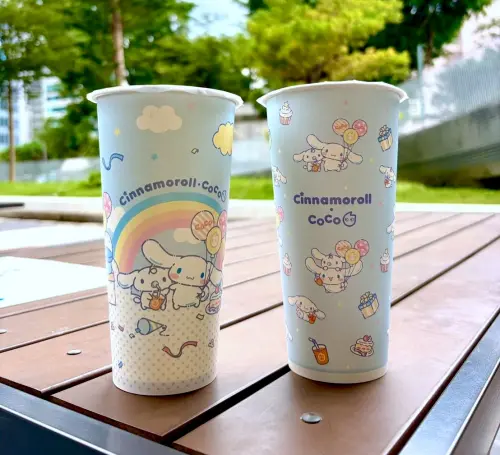▲CoCo都可x大耳狗喜拿2款聯名紙杯。（圖／CoCo都可cocofreshtea.ca）