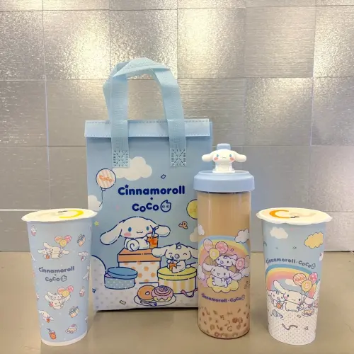 ▲立體公仔Tritan冷水壺、保溫保冷袋都好可愛。（圖／CoCo都可cocofreshtea.ca）