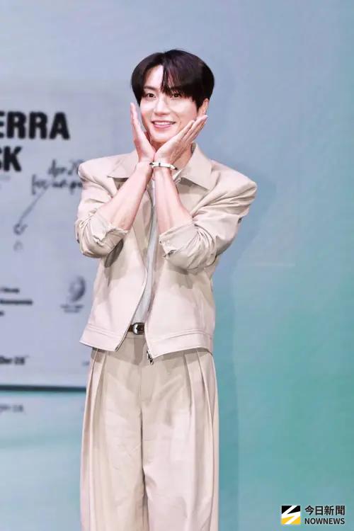 ▲利特代言記者會。（圖／記者吳翊緁攝）