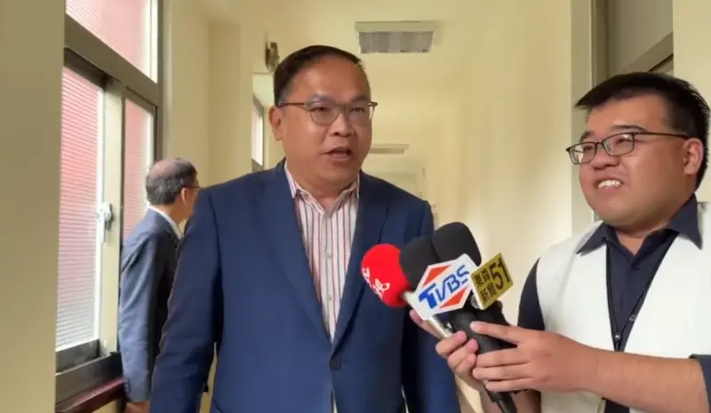 ▲王義川今受訪時反擊說，他就是台灣國立委，「 請他們去中國喊中華民國立委」。（圖／翻攝畫面）