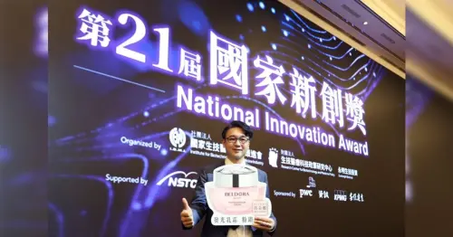 ▲蓓朵娜創辦人PAUL老師坦言，蓓朵娜能在短時間內躍升國際之光，關鍵在於品牌創立自始就堅持品質以及功效