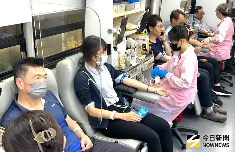 捐血救人紓解血荒！中油煉製事業部大林煉油廠舉辦公益捐血活動