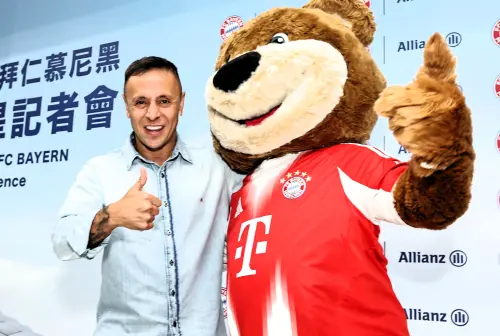 足球／拜仁傳奇球星Rafinha首度來台！傳授小球員實戰技巧與心法
