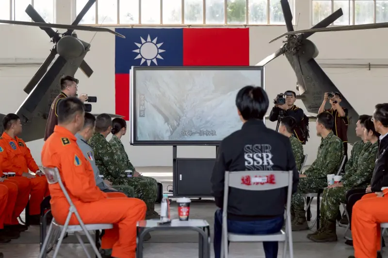 ▲對於賴清德宣布追加國防預算，歐布萊恩認為這是台灣重大勝利。（圖／總統府提供）