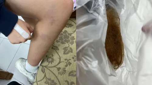 新北高職爆霸凌！學長「3F→1F強拖學妹剪髮」家長冷吐1句全怒了
