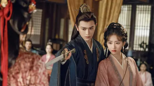 ▲丁禹兮（左）、鄧恩熙《長樂曲》先婚後愛一同破獲懸案。（圖／中天娛樂台提供）