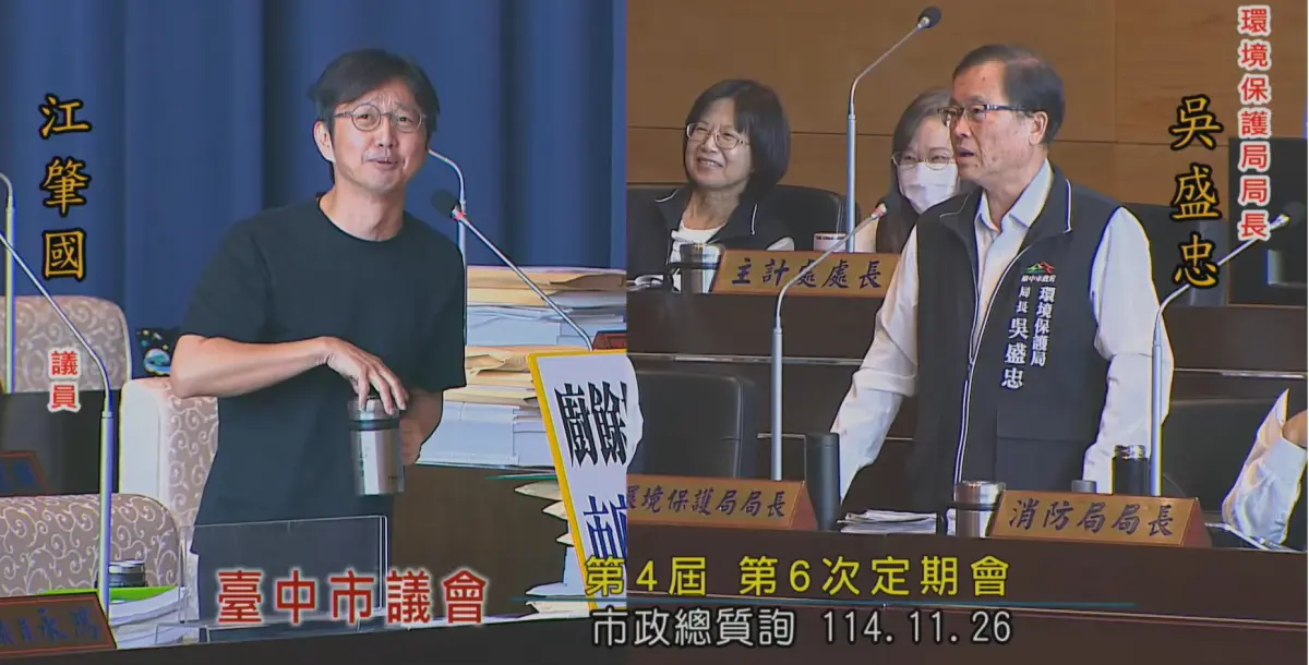 環保局長接手屎缺大喊這句！綠議員錯愕擠成囧字臉 盧秀燕也笑了