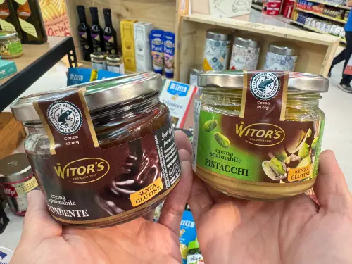 ▲義大利Witors抹醬系列，每瓶只要219元，。（圖／記者鍾怡婷攝）