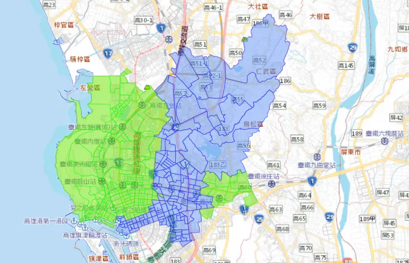 ▲高雄市在12月7日將會大規模停水，最長時間10小時，影響約60萬住戶。（圖／台灣自來水公司water.gov.tw）