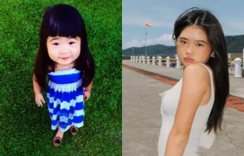 ▲Grace（如圖）退去童年模樣，展現成熟魅力。（圖／微博@芒果媽媽、吳速玲IG@5400wu）