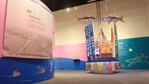 ▲林園鳳芸宮媽祖海巡展區。（圖／高史博提供）