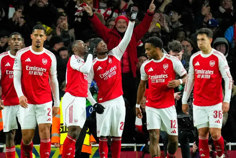 歐冠／馬杜埃克復出建功！兵工廠3：1拜仁　歐冠五連勝穩居榜首