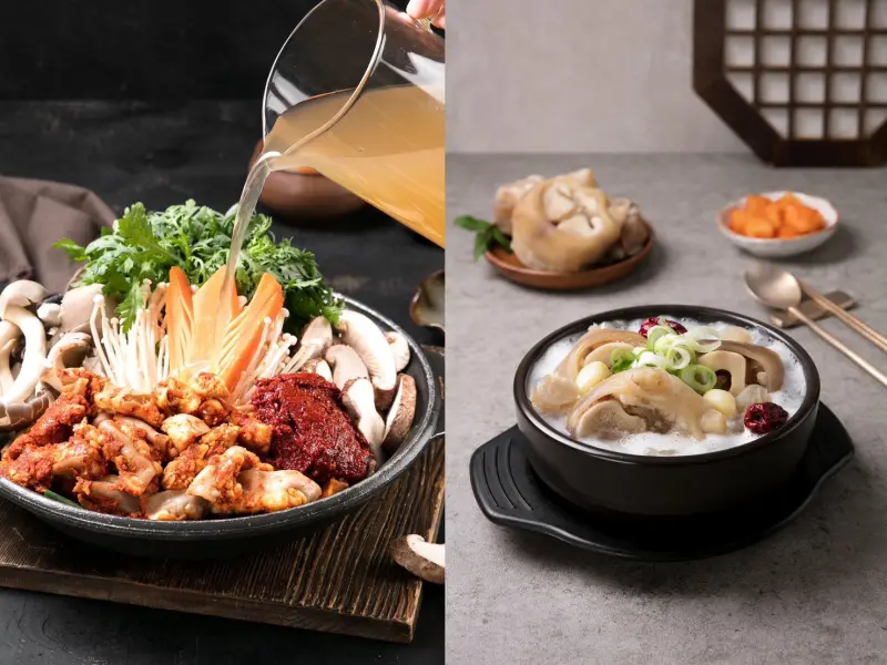 ▲韓國知名品牌「Joongang Haejang 中央韓鍋酒舍 」以兩大招牌料理著稱，解酒湯與牛腸火鍋月銷量高達32,000碗、日均1,000碗的佳績。（圖／築間集團提供）