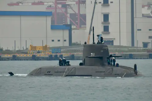 11月交艦恐跳票！國造潛艦「海鯤號」未停工　傳今日第4次海試
