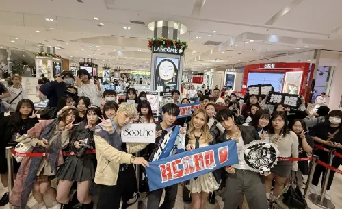 ▲混聲團體B CRUSH出席一日店長活動，在現場分享不少2026年計劃。（圖／Soothe時氛  提供）