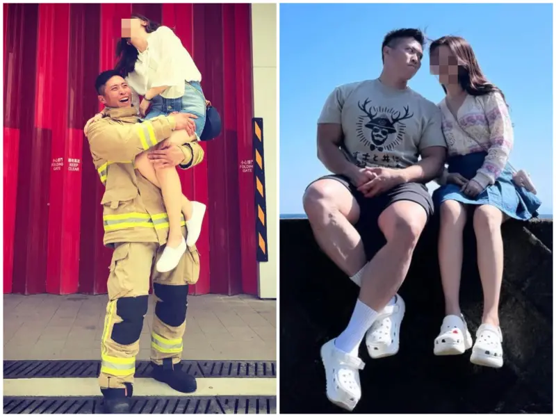 ▲香港大埔宏福苑昨（26）日下午發生大火，37歲的消防員何偉豪因此不幸殉職，據了解，何偉豪與愛情長跑10年的女友本來將在下個月步入禮堂結婚，如今突遇變故讓人鼻酸。（合成圖／翻攝自IG）