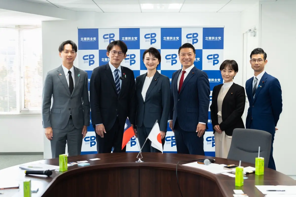 拜會日本最大在野黨！被問民眾黨「養粉」經驗 黃國昌這樣說