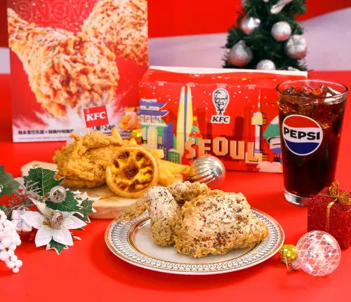 ▲肯德基雪花炸雞是鹹香乳酪風味。（圖／肯德基kfcclub.com.tw）