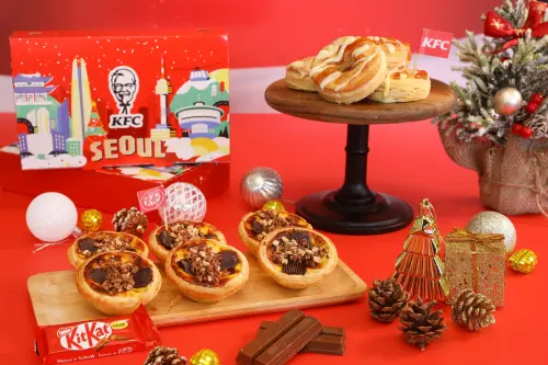 ▲KITKAT可可流心蛋撻、草莓比司吉一次滿足。（圖／肯德基kfcclub.com.tw）